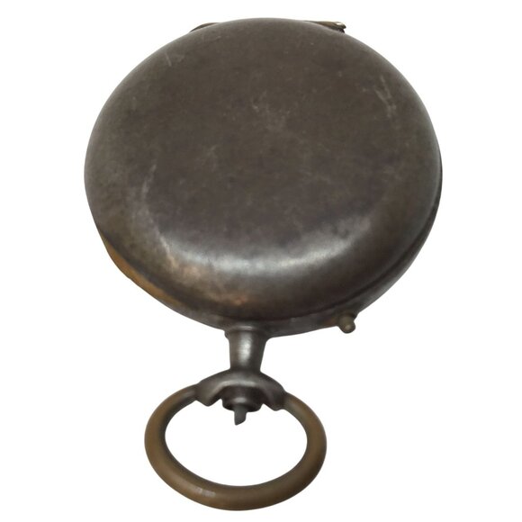 Antique Swiss Pocket Watch Case Locket Keepsake Relic Late 1800s Steampunk Parts - Picture 7 of 13